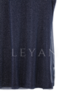 Femina Simli Tüllü İçlik- LYN04555 Lacivert