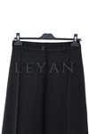 Sentez Florida Nervürlü Pantolon- LYN04586 Siyah