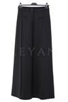 Sentez Florida Nervürlü Pantolon- LYN04586 Siyah
