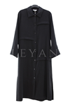 Nuss Çıtçıtlı Kap- LYN04599 Siyah