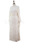 Müsemma Lili Elbise-LYN04628 Ekru