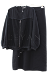 Defrina File Detaylı Takım- LYN04654 Siyah