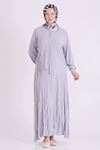 Behrem Sandy Etekli Takım-LYN04662 Gri
