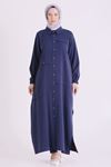 Behrem Çıtçıtlı Kap- LYN04665 Lacivert