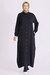 Behrem Çıtçıtlı Kap- LYN04665 Siyah