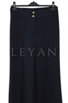 Sentez Arkası Lastikli Pantolon-LYN04694 Lacivert