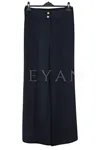 Sentez Arkası Lastikli Pantolon-LYN04694 Lacivert