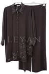 Müsemma Asena Takım-LYN04705 Kahve