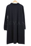 Çelik Örme Kumaş Baskılı Kap- LYN03245 Siyah