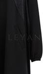 Çelik Örme Kumaş Baskılı Kap- LYN03245 Siyah