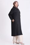 Behrem Brokar Detaylı Kap-LYN04748 Siyah