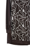 Orhan Store Desenli Tunik-LYN04751 Kahve