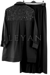 Payetli Takım-LYN04752 Siyah