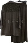 Payetli Takım-LYN04752 Kahve