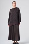 Nuss Qupra Tunik-LYN04773 Kahve