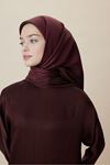 Maisa Farah Mulberry İpek Eşarp-LYN04782 Kırmızı