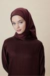 Maisa Farah Mulberry İpek Eşarp-LYN04782 Kırmızı