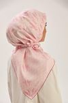 Maisa Lavi Tivil İpek Eşarp-LYN04783 Pembe